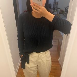 Madewell knot sweater